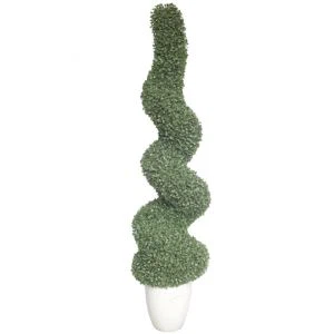 Kunstigt Topiary Tree i Pot