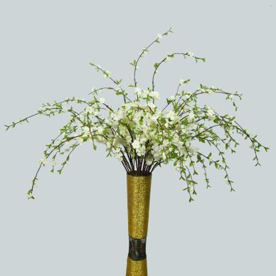 Kunstig ferskenblomst blomstergren