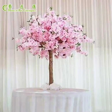 Cherry Blossom bryllup centerpieces
