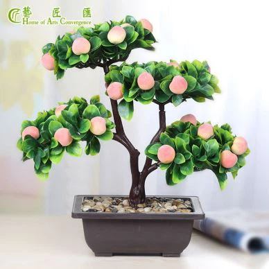 Mini Fake Fruit Bonsai-træ
